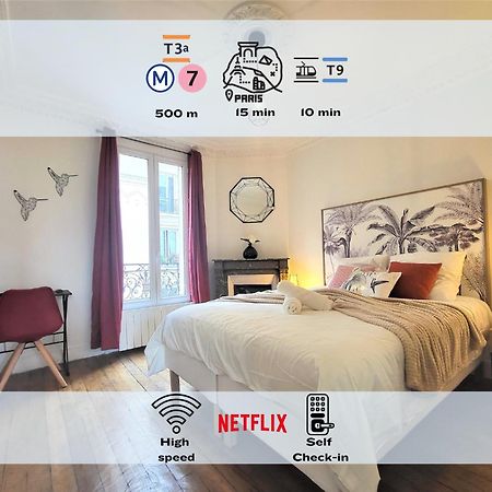 L'Oasis - Charmant Appartement Metro Porte D'Italie Le Kremlin-Bicêtre Dış mekan fotoğraf